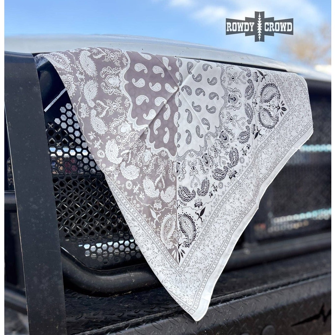 Small Western Life Western Life Western Southwestern Wild Rag Scarf Accent